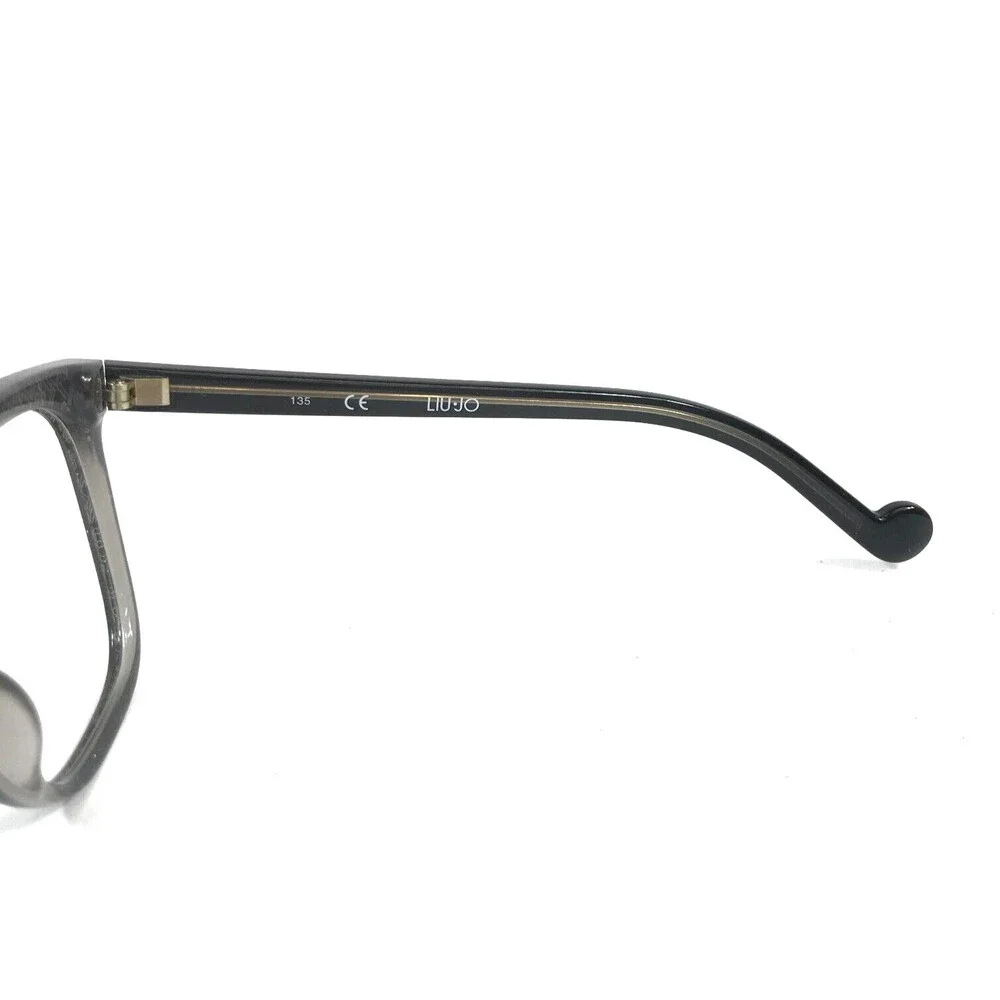 Liu Jo Eyeglasses Frames LJ2645 003 Black Gray Square Full Rim 53-17-135